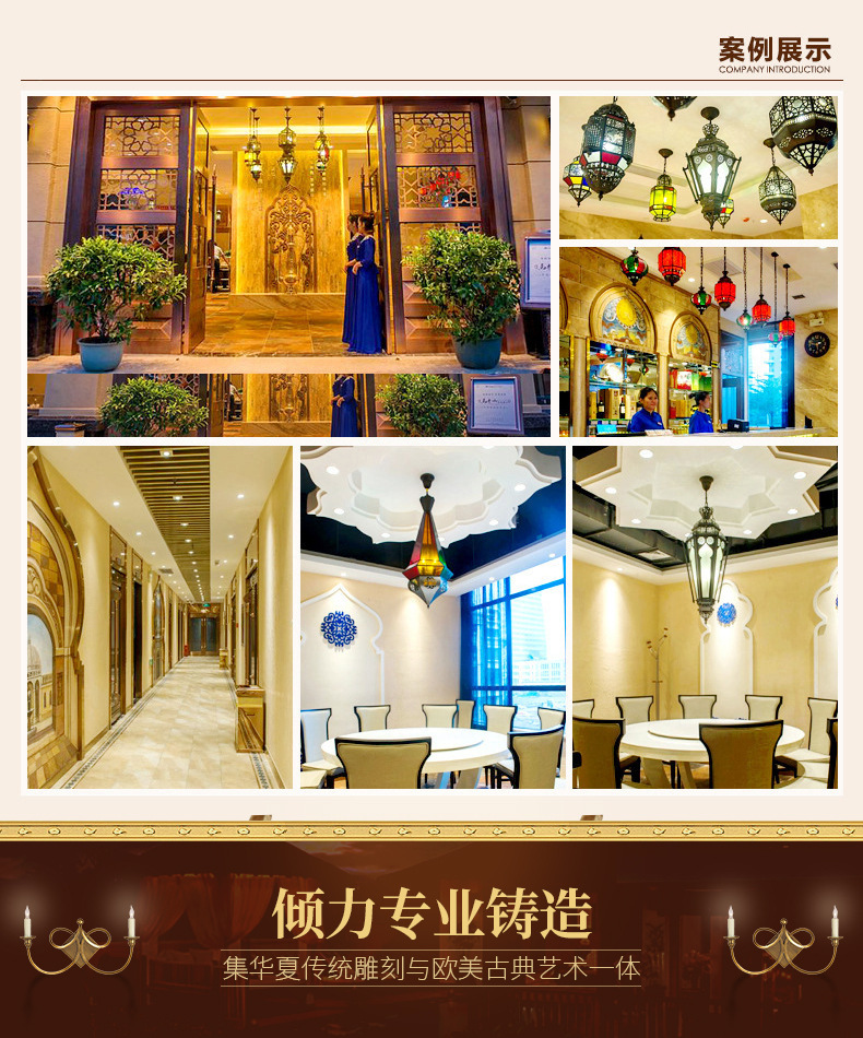 专供美规北欧客厅吊灯艺术灯别墅卧室餐厅展厅吊灯东南亚吊灯详情2