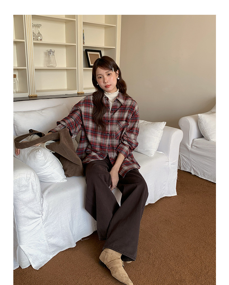 【 Denim Simple】 Ge Ming Korean Commuter straight-leg jeans for Women 2025 Autumn New Style Long Pants N732C pic 31