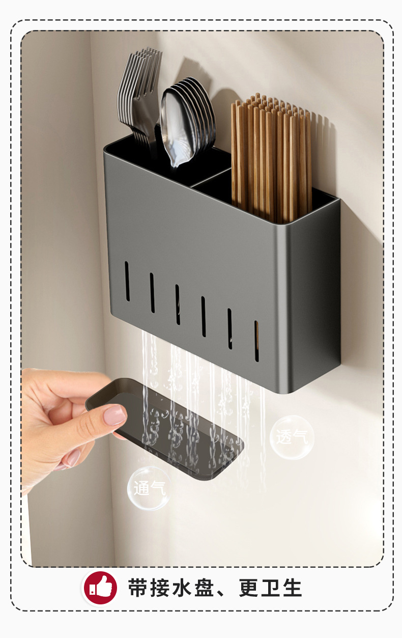 Light luxury kitchenware seasoning rack, carbon steel wall-mounted organization rack without drilling, multi-functional kitchen storage and shelving rack pic 17