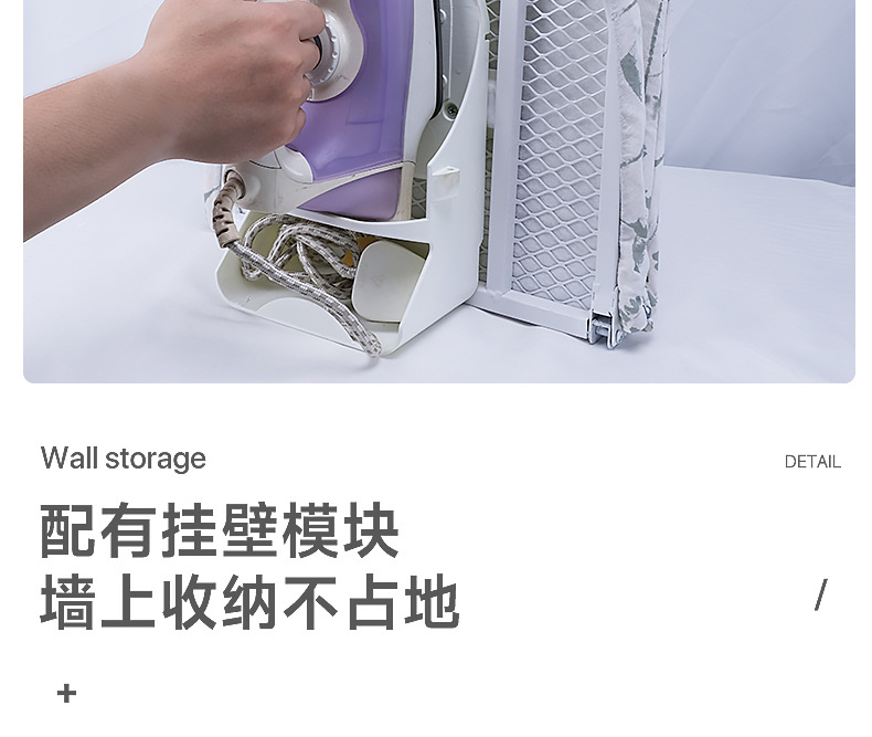 Desktop folding ironing board, small household ironing table, ironing clothes, hanging storage, easy to store, portable ironing board pic 10