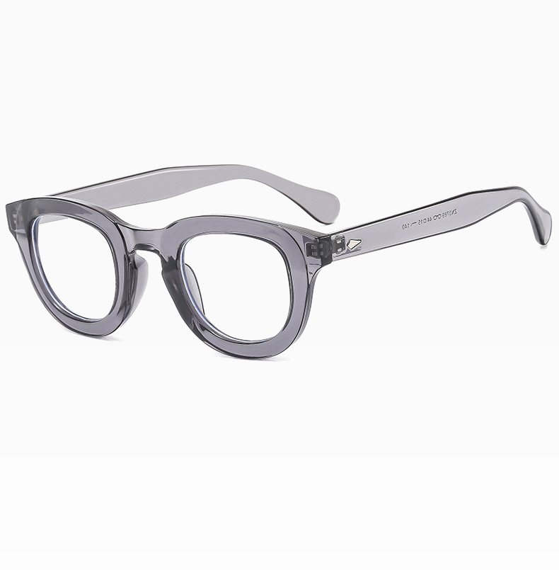 2024夏季新品跨境太阳镜时尚简约几何圆形个性穿搭墨镜防蓝光眼镜详情28