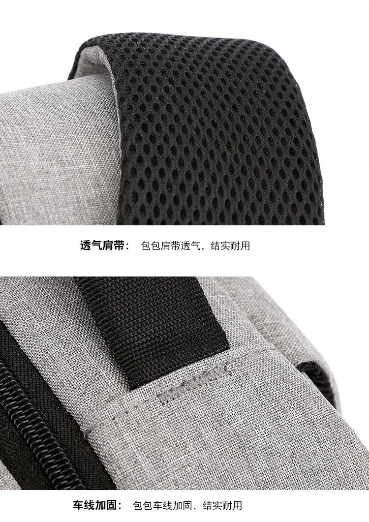 Cross-border 2026 New Business backpack, usb charging Schoolbag, travel waterproof laptop bag, backpack pic 24