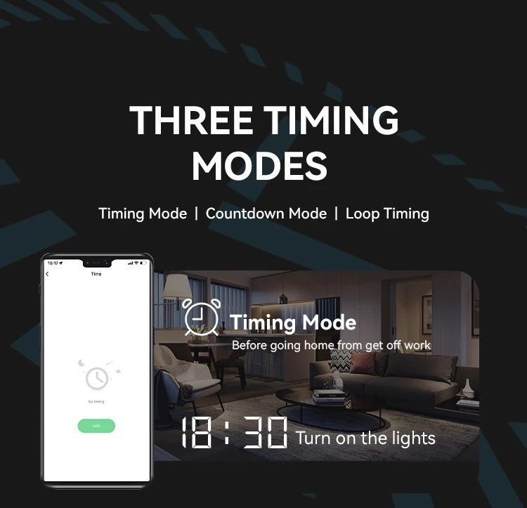 WIFI涂鸦智能断路器测量无线遥控开关PLVA1-63 1P用于智能家居详情6