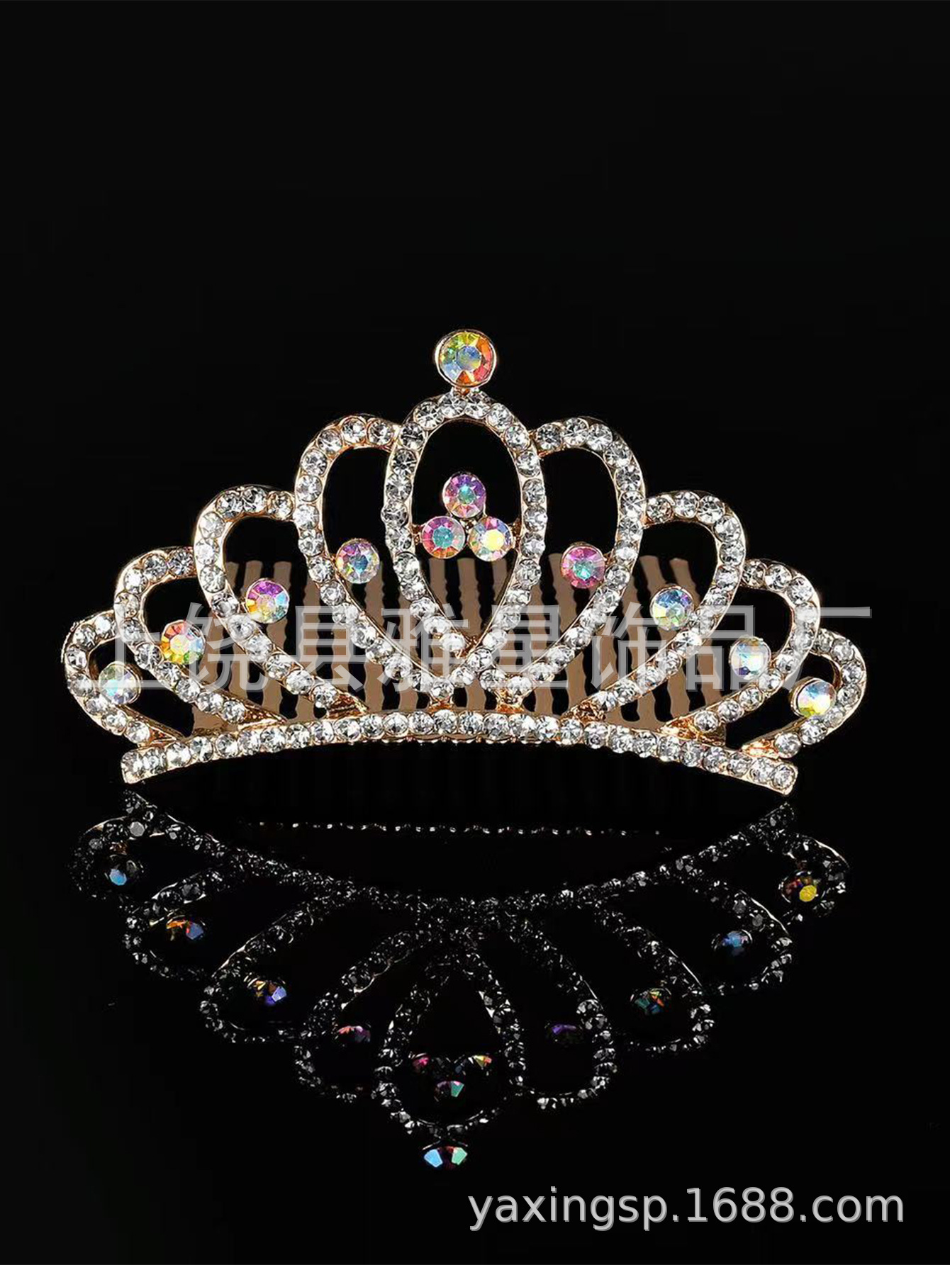 Crown comb accessories, princess birthday performance hair accessories, alloy crown accessories wholesale, crown factory direct sales pic 8