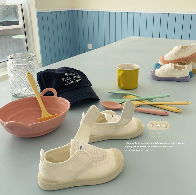 TOPSTAR春季儿童帆布鞋透气网布儿童鞋子幼儿园室内宝宝鞋1231款详情26