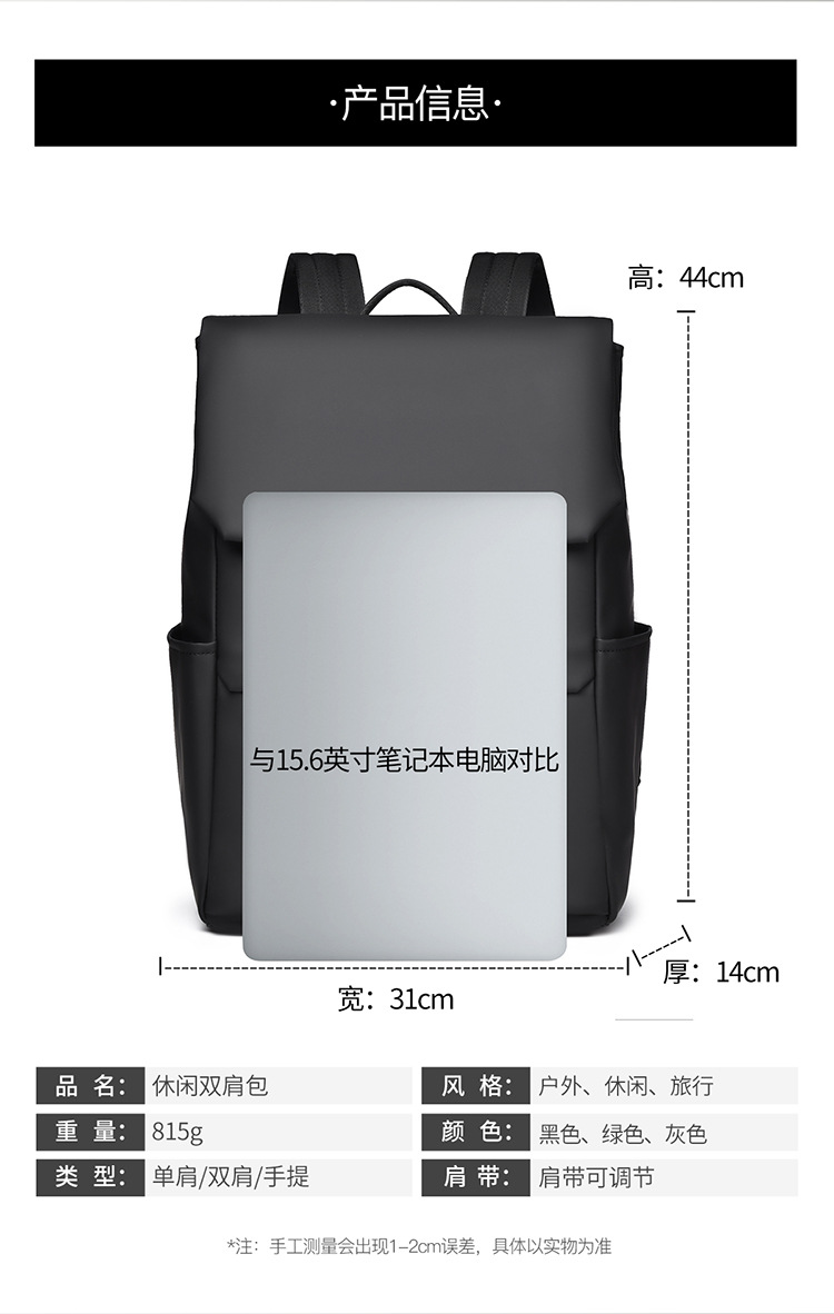 Backpack double-shoulder manufacturer, double-shoulder large-capacity student backpack, art student sketching and sketching multi-functional tool kit pic 6