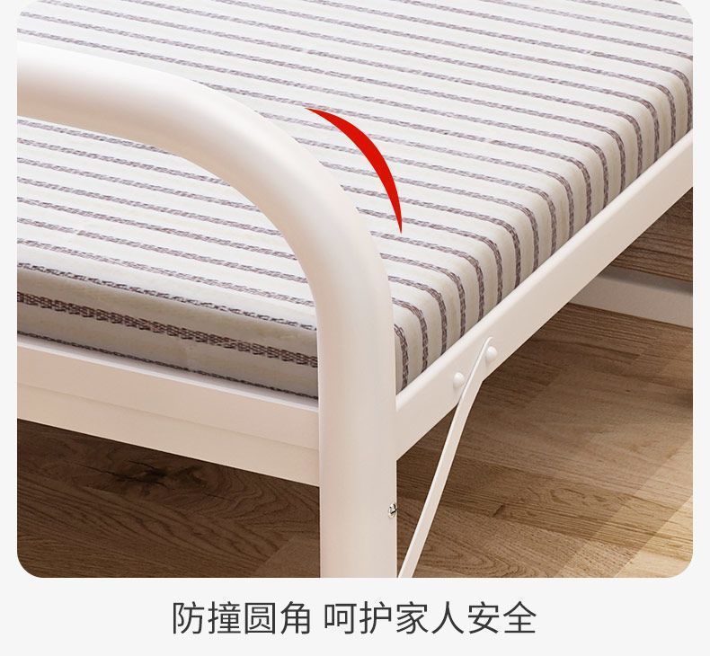 z2v folding bed, single-person portable home rental room, simple office for nap time, hard board for nap time companionship, practical and small pic 5