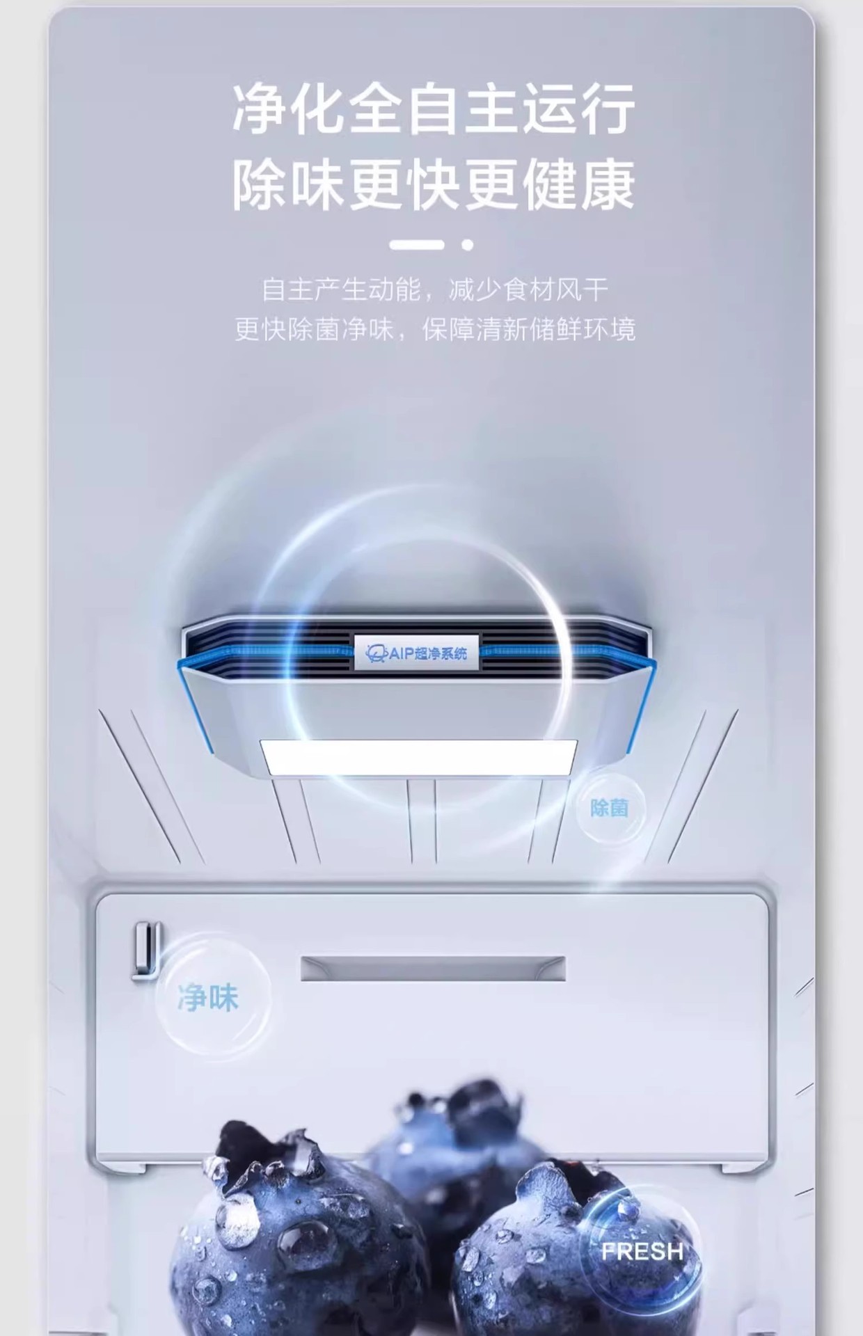 海尓冰箱家用630升大容量一级能效变频对开门风冷无霜保鲜电冰箱详情9