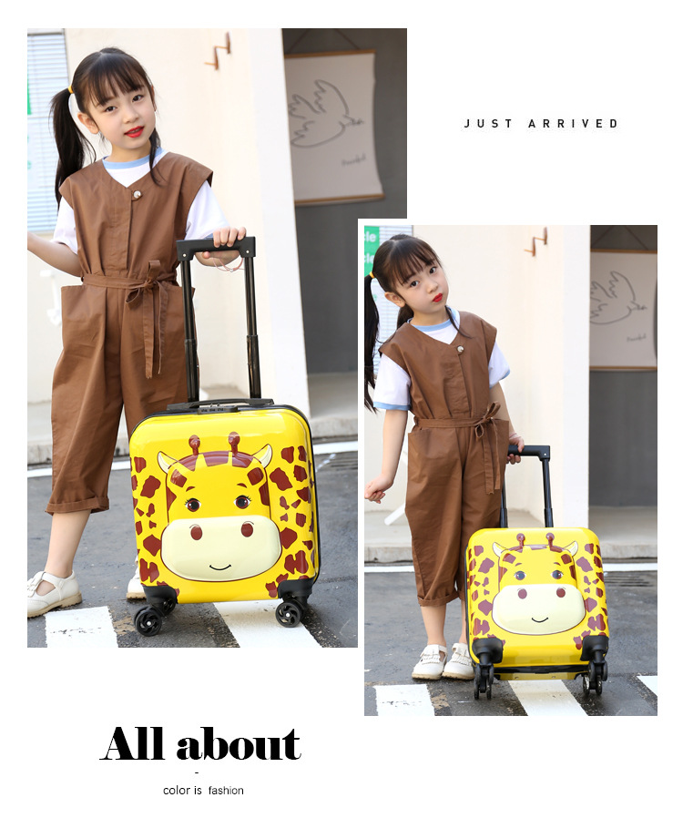 厂家批发儿童拉杆箱登机箱万向轮18寸卡通行李箱儿童箱密码旅行箱详情14