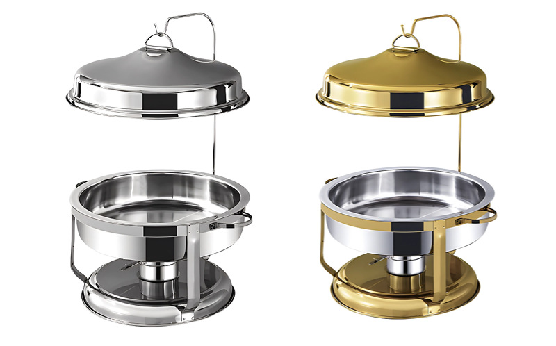 跨境自助餐布菲炉 耐高温微波炉酒精加热保温吊炉Chaffing Dishes详情7