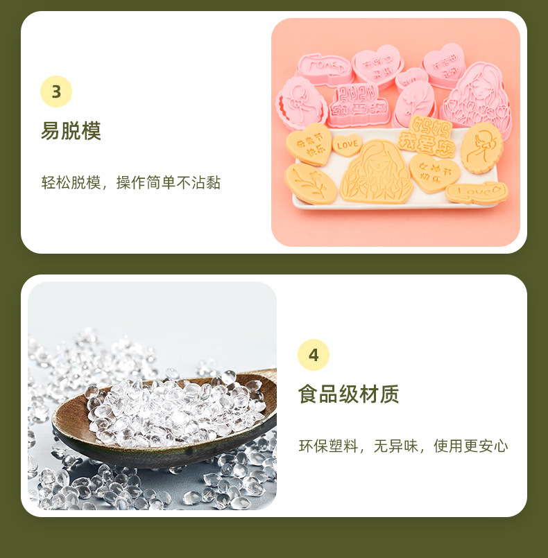 新款饼干模具线条小狗卡通饼干模具帽子盒子狗动漫印花饼干模详情11