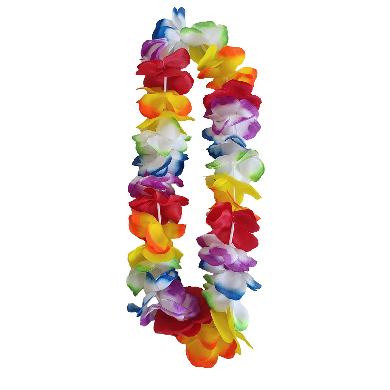 夏威夷大四角元枚花环生日派对装饰品跨境货源源头厂家现货供应详情2