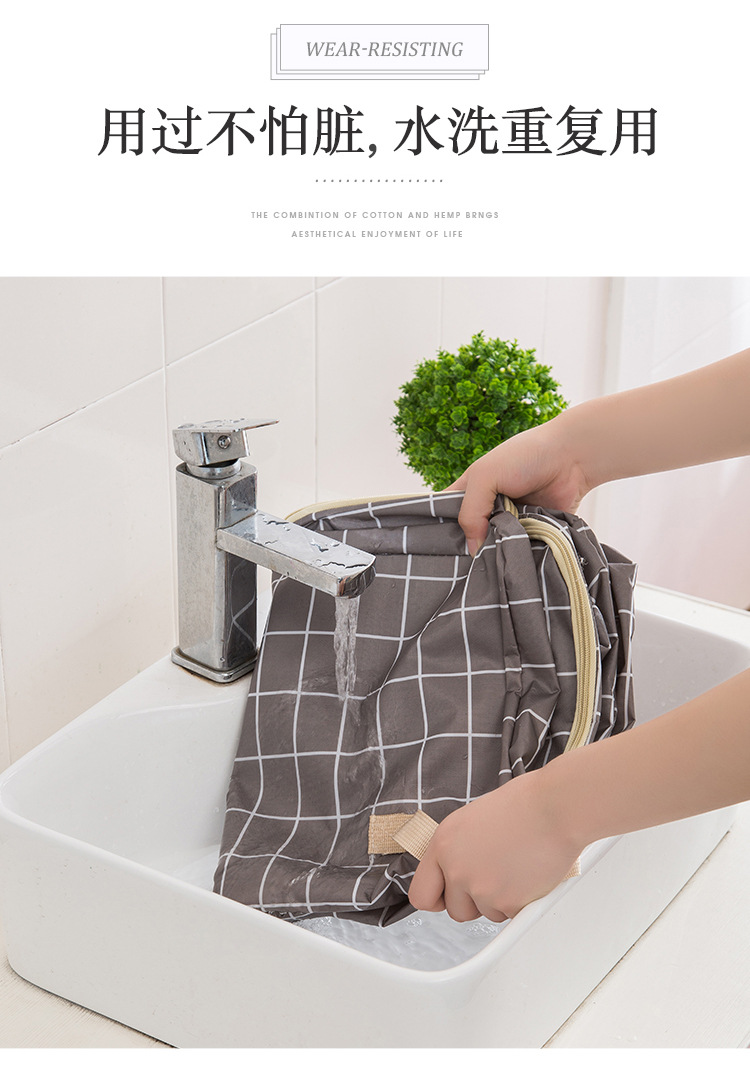 Oxford cloth quilt storage bag, large clothes bag, student hand luggage bag, moving packing bag pic 6
