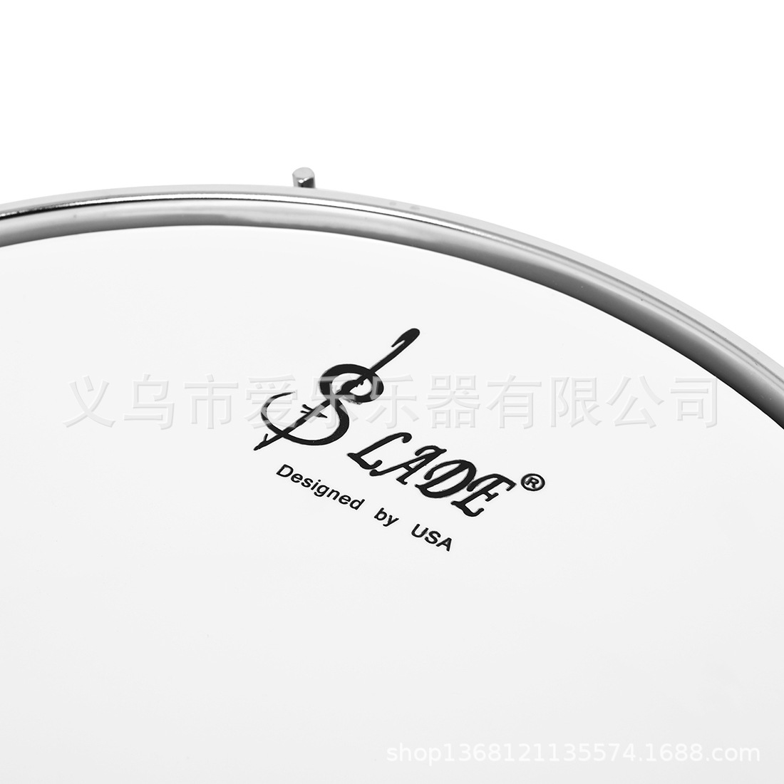 SLADE木腔小军鼓带背架不锈钢队鼓管乐队乐器14寸行进小军鼓演奏详情15