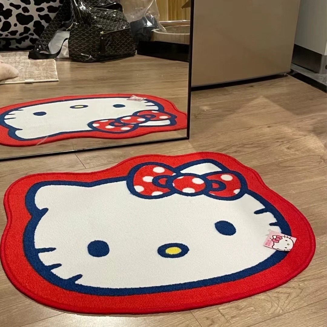 卡通可爱HelloKitty地垫家用浴室吸水卫生间门口防滑脚垫详情1
