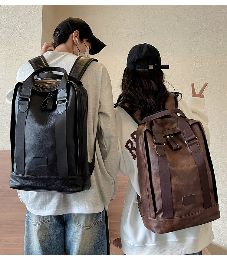 商务电脑包男女同款双肩背包通勤纤薄都市质感休闲男包批发厂家详情20