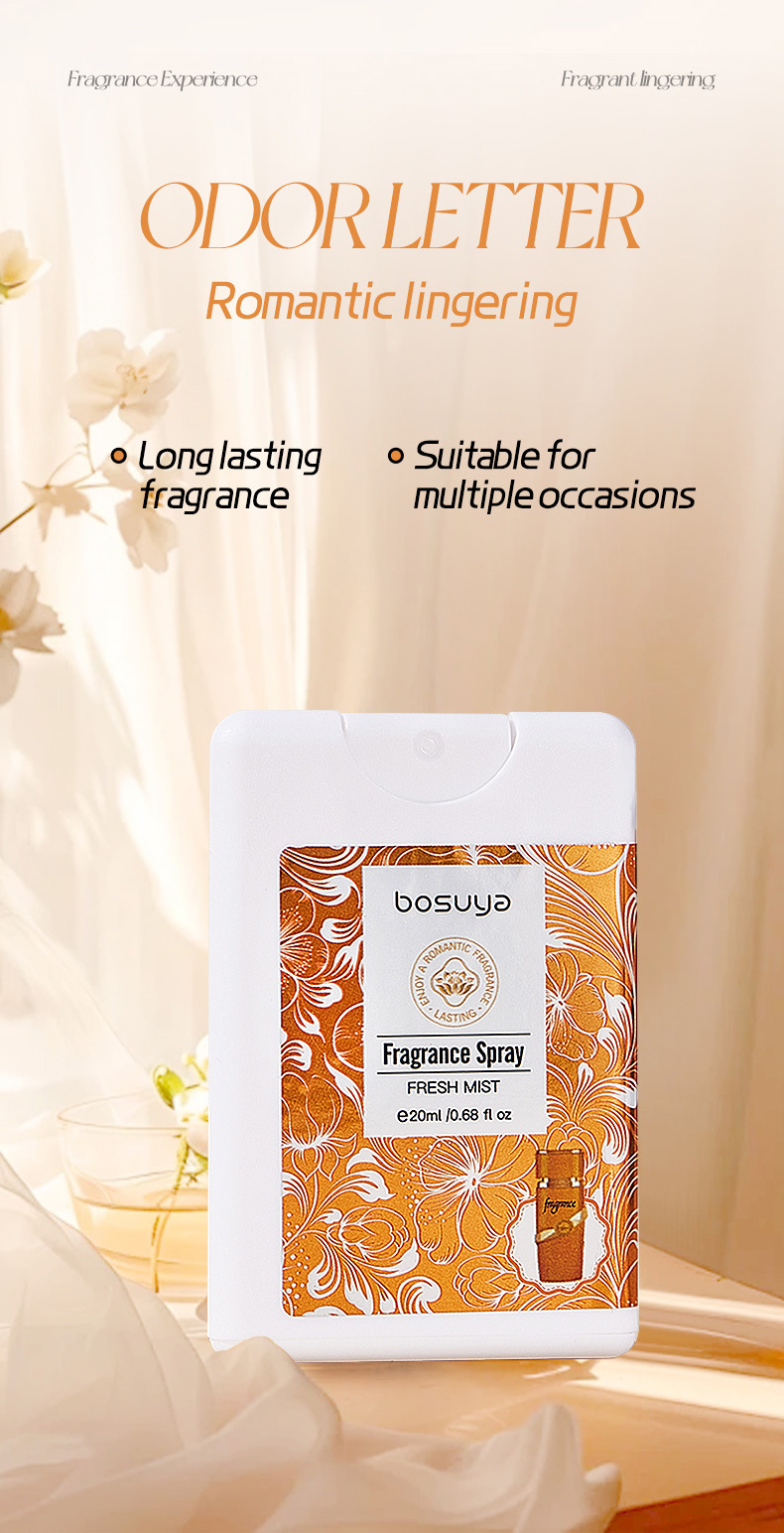 【 Cross-border Exclusive 】Bosuya Portable Pocket Perfume, Long-lasting Fragrance, Niche perfume, Fragrance Spray wholesale pic 5