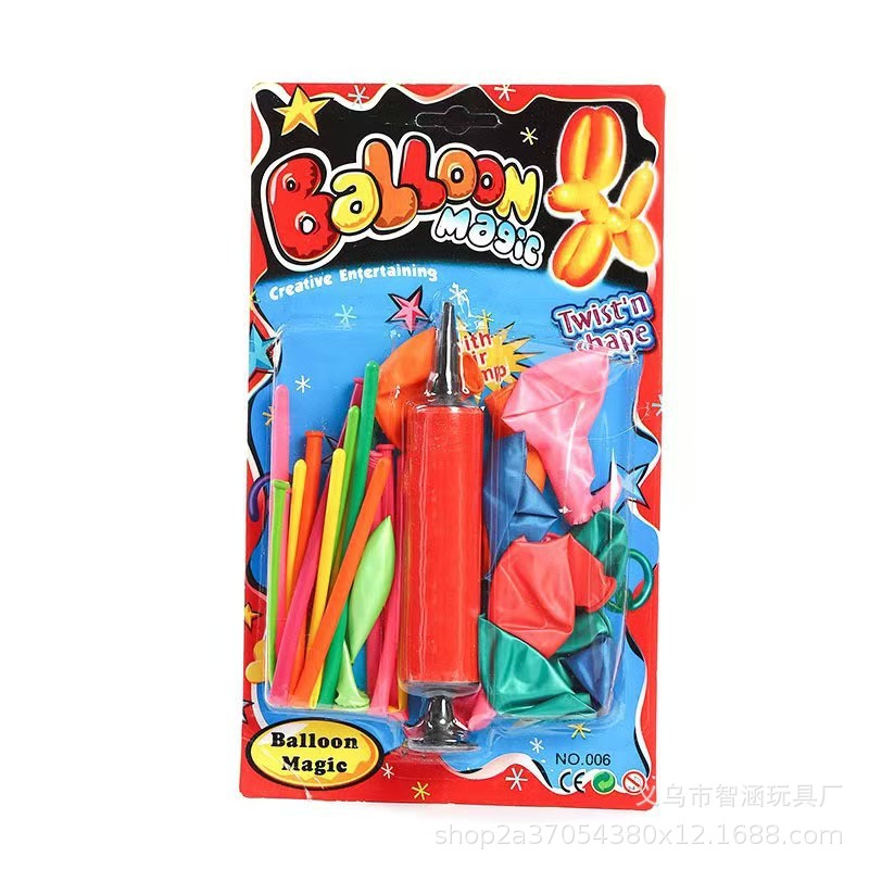 Manual portable balloon, large air pump, hand-pushed pointed mouth, wedding, celebration, birthday, Western-style bubble balloon air pump pic 2