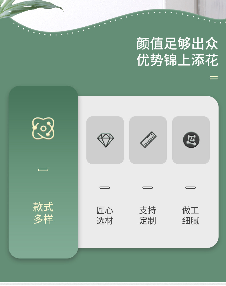 复古藤编收纳筐桌面实木收盒家用卧室零食盒玩具无盖木制收纳盒详情2