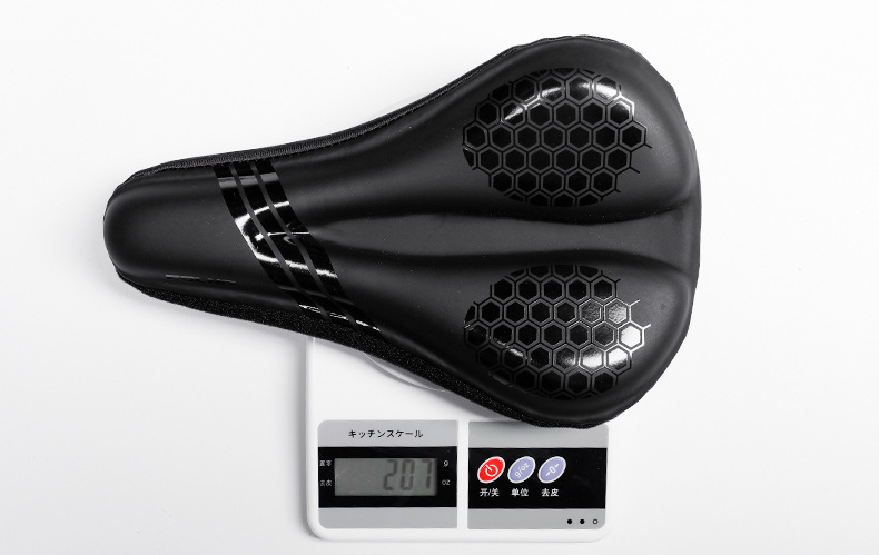 ESLNF bicycle seat cover, road bike shock-absorbing and anti-slip seat cover, outdoor mountain bike riding saddle accessories pic 17