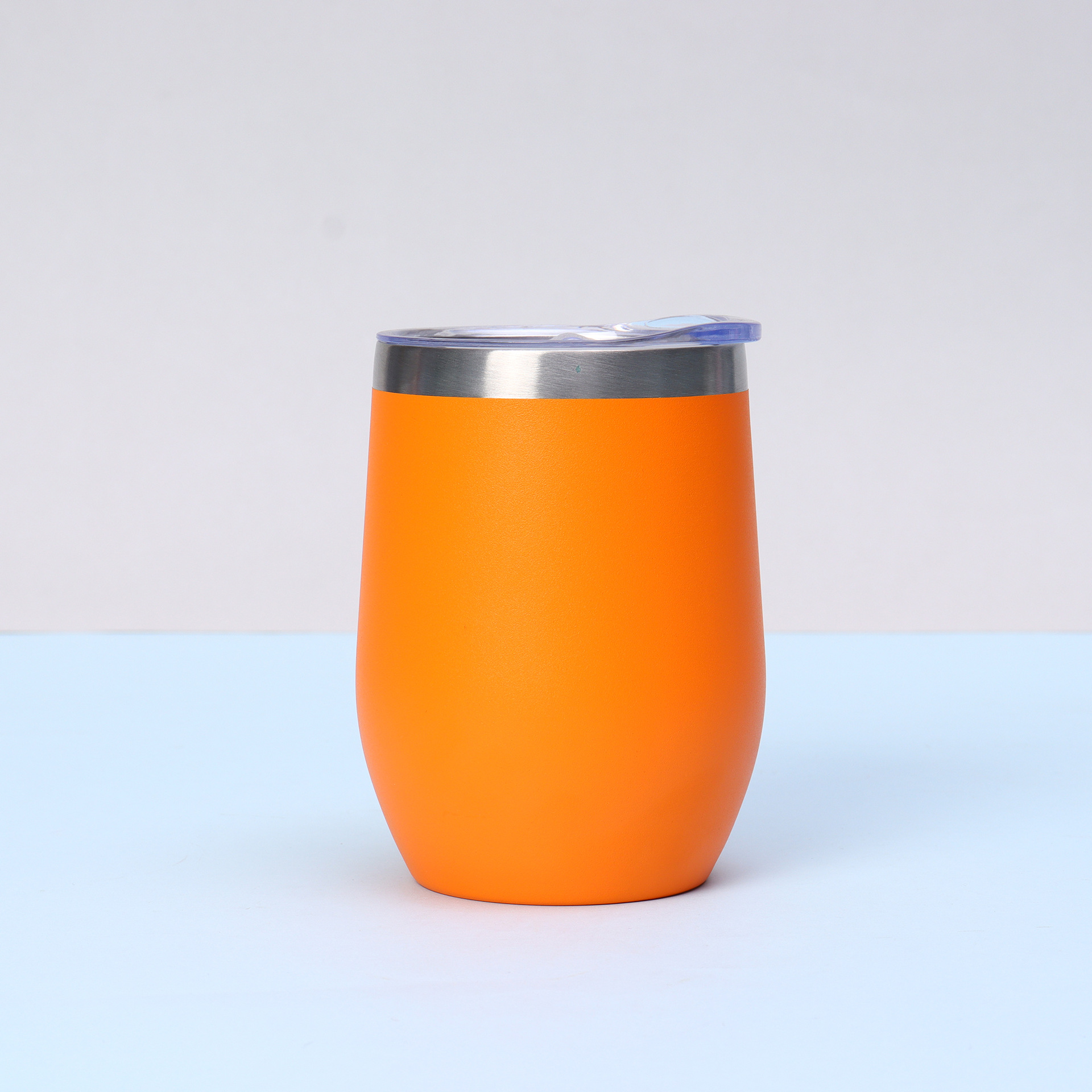 跨境亚马逊304不锈钢保温杯U形红酒杯随手蛋壳杯简约时尚口袋杯详情9