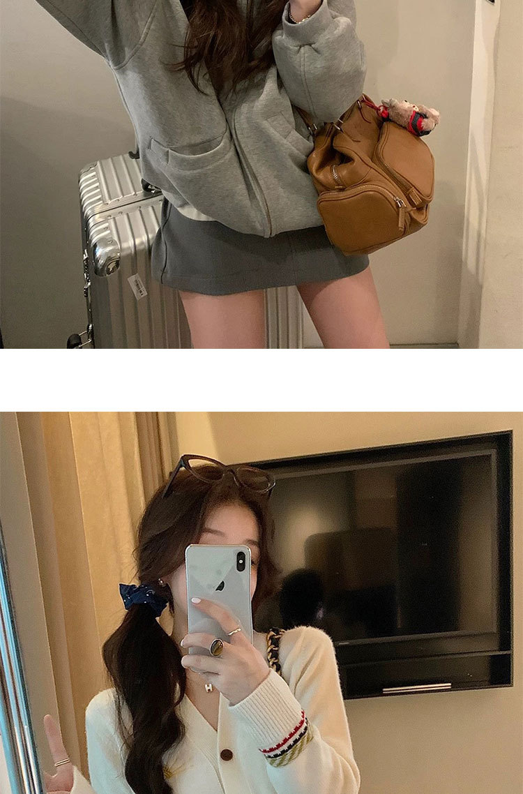 春秋百搭裙裤抗皱修身显腿短裙女高腰a字裙内衬包臀西装半身裙详情26