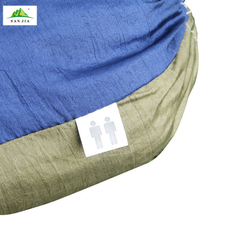 跨境尼丝纺吊床户外野营休闲吊床便携收纳秋千室外吊床现货批发详情6