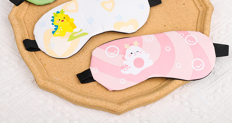 眼罩睡眠眼罩遮光冰敷眼罩独立装可爱卡通学生冰袋眼疲劳护眼罩详情15