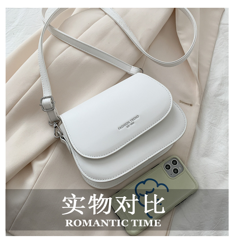 马鞍包女斜挎包包2022新款潮少女夏季简约时尚潮流洋气单肩小包女详情2