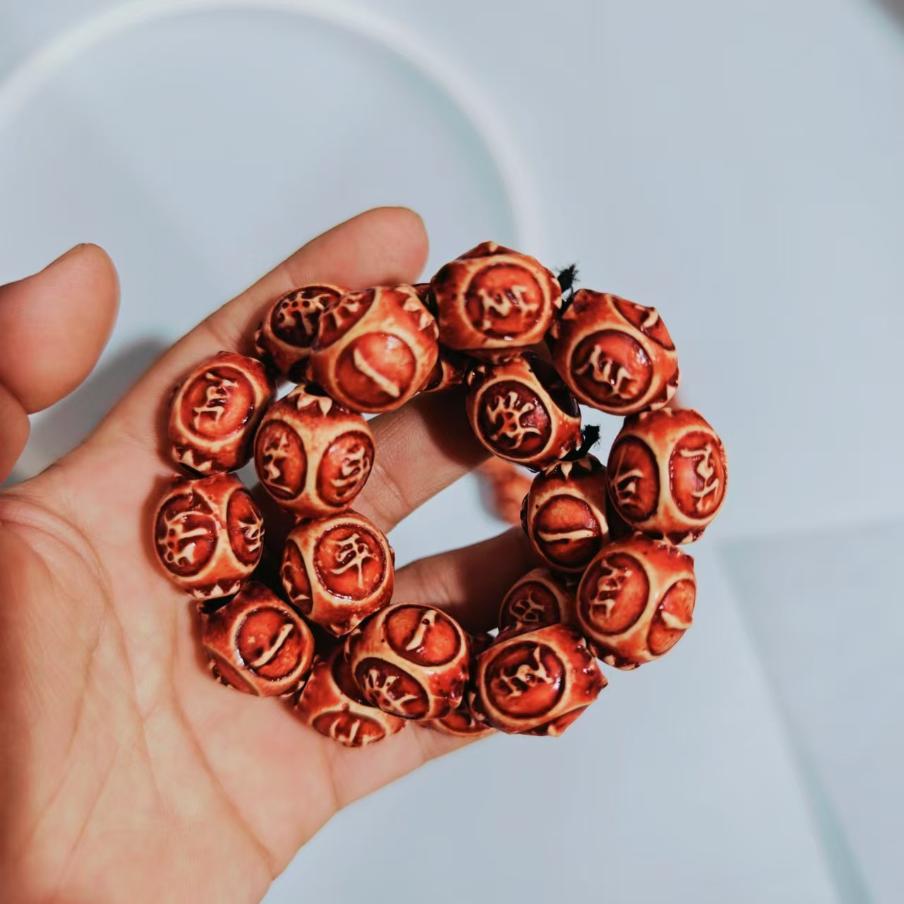 【1-1 Zone 】 10 Dragon and Phoenix bracelets per bundle 1500 per piece. Factory direct supply. Large dragon and phoenix bead bracelets are selling well. One-yuan and two-yuan best-selling Buddhist bead bracelets pic 1