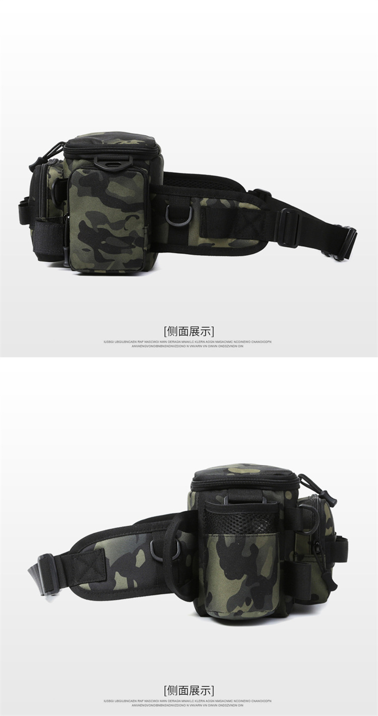 Lu Ya Bag, multi-functional waist bag, single-shoulder backpack, fishing crossbody bag, fishing gear rod bag, fishing storage bag, complete set of equipment pic 33