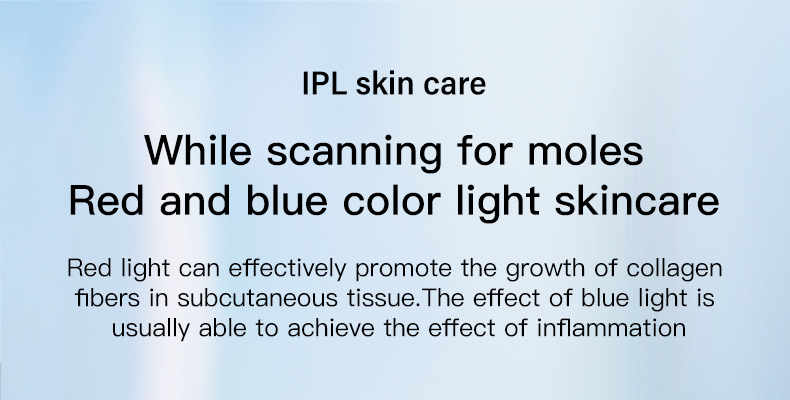 shanilak cross-border multi-functional LCD red and blue light adjustable home red and blue light beauty pen is portable for spot removal pic 11