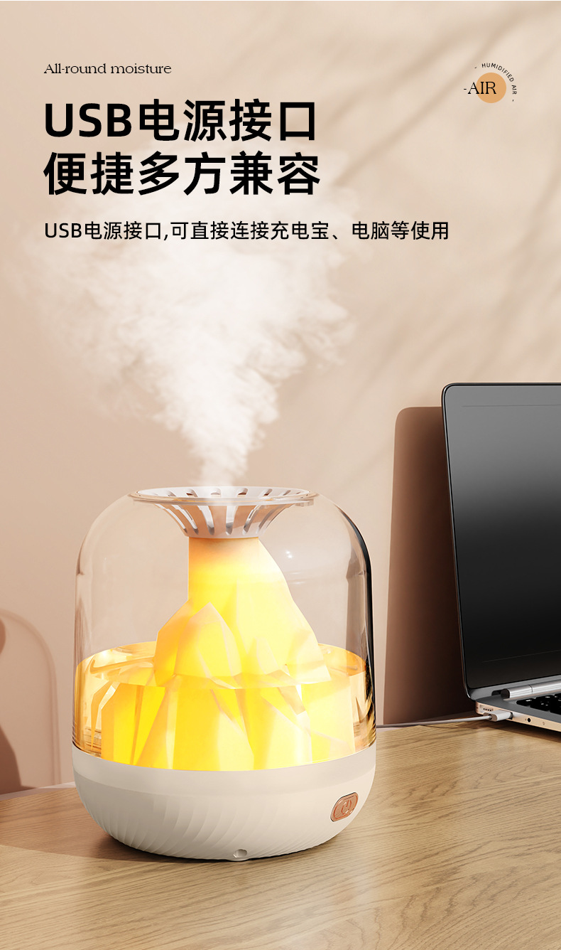 空气加湿器小型家用静音卧室学生宿舍办公室桌面便携车载补水喷雾详情14