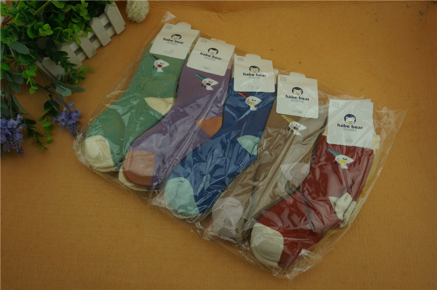 哈呗熊娃新品冬季宝宝毛巾袜毛圈袜儿童保暖婴儿学生袜子详情18