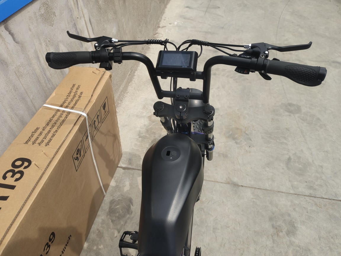 20-inch electric bicycle super73 integrated wheel lithium battery-powered 3.0 dual disc brake for beach and snow pic 5