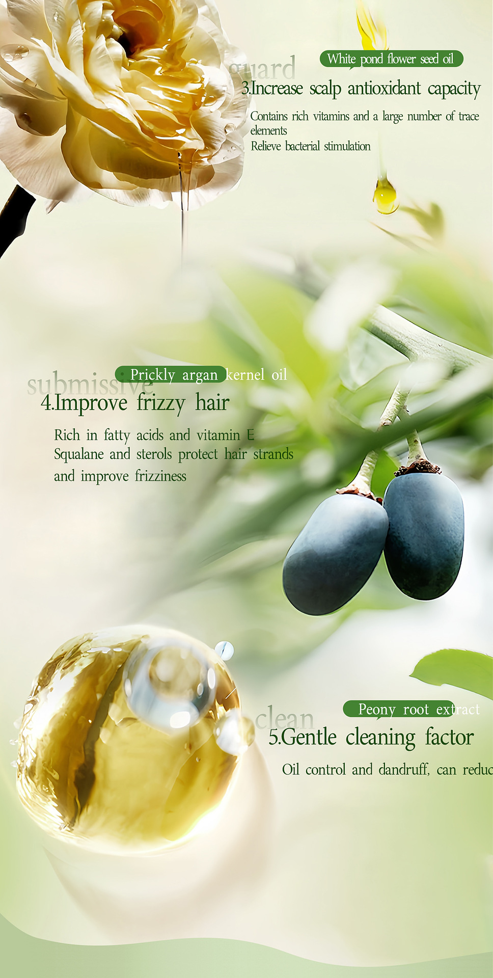 LMLTOP 控油袪屑香氛洗发露500ml 清爽洗发水 跨境专供VN LML2118详情8