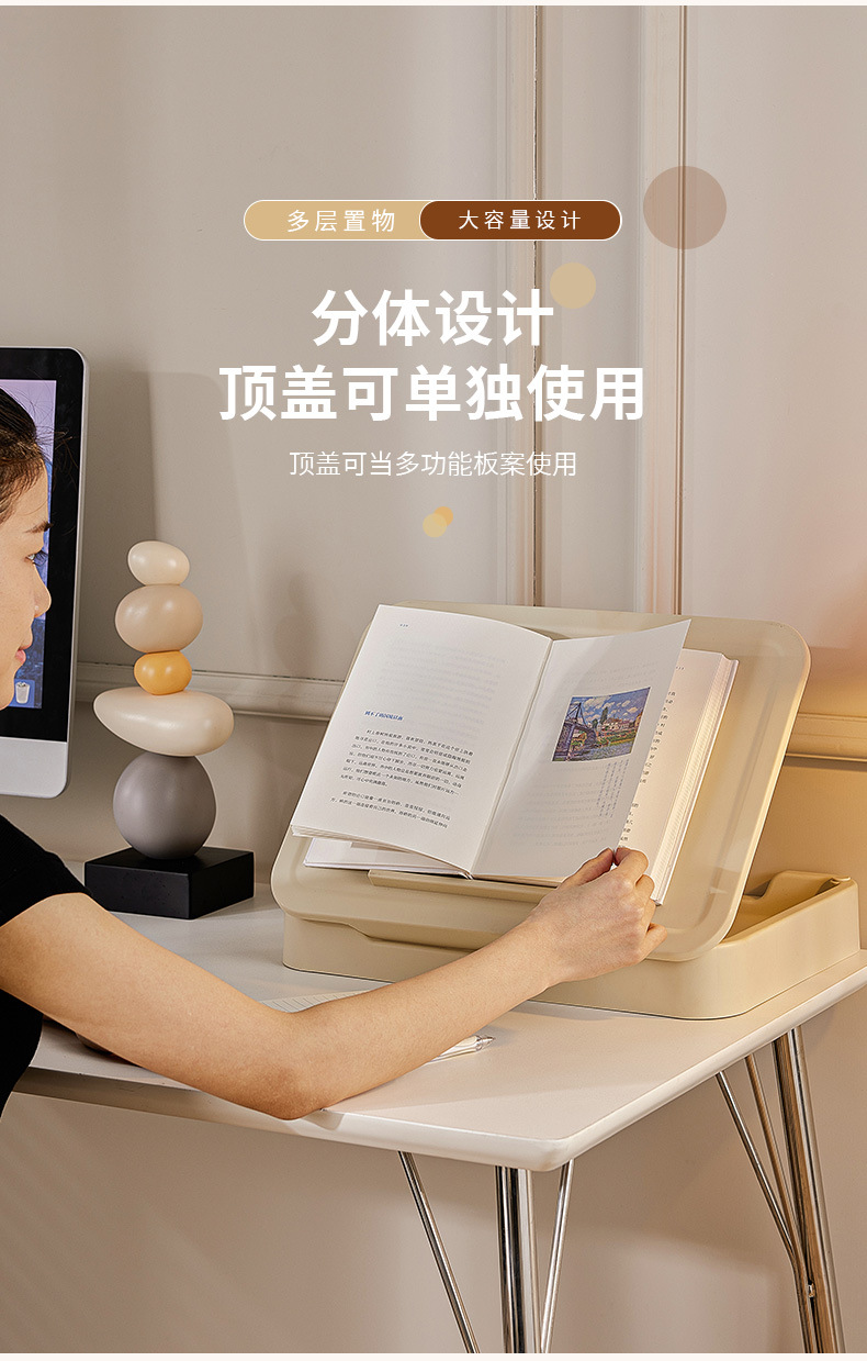 电视沙发小推车置物架多功能整理架子客厅茶几床头可移动边几02302-1002详情11
