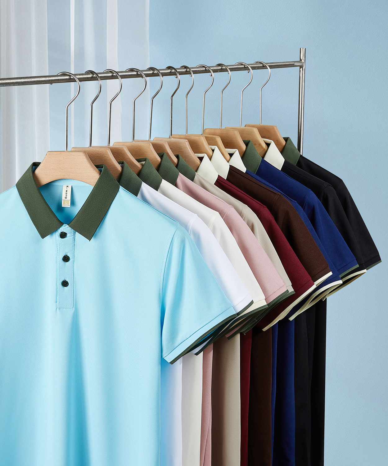 企业文化衫定制 冰丝polo衫 工作服夏季薄款 短袖T恤工装 工衣印logo 其他分类专属详情3