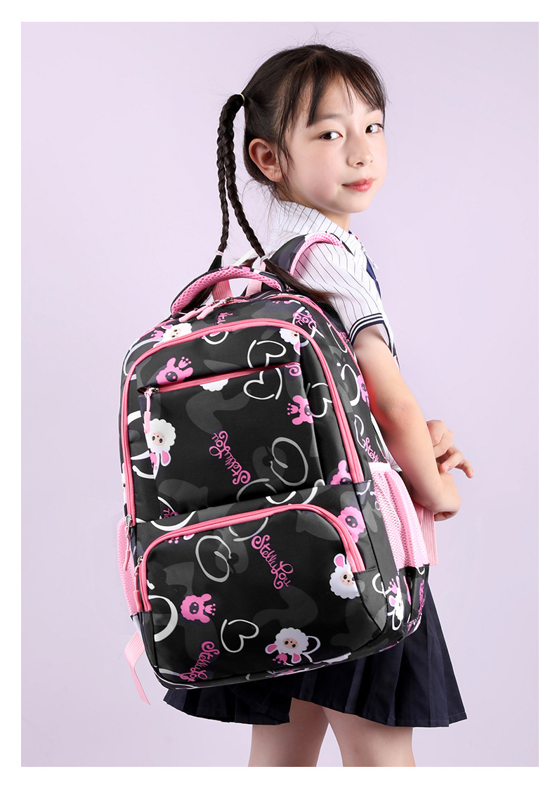 Fábrica nueva escuela primaria mochila escolar niños niñas 1-6 grado dulce lindo ligero casual mochila al por mayor pic 34