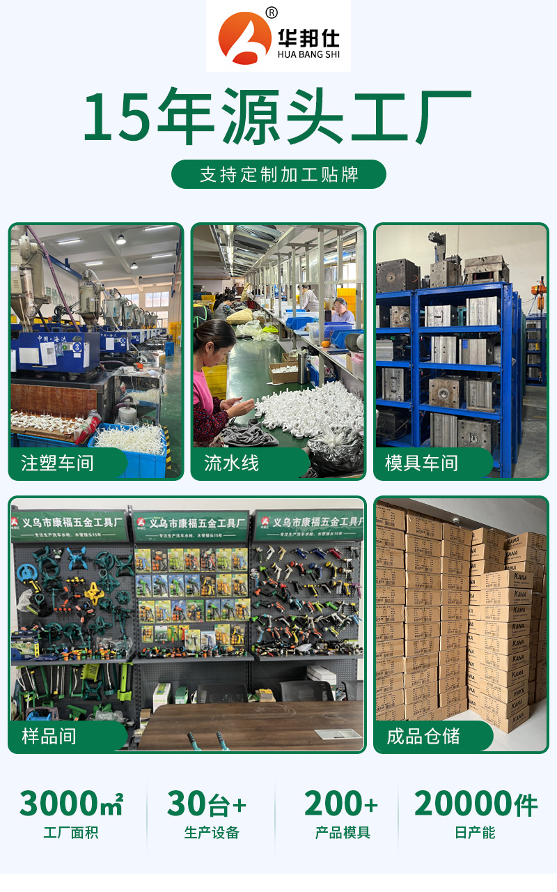 厂家供应八功能高压水枪家用浇花花洒枪洗车水枪8功能园林喷水枪详情19