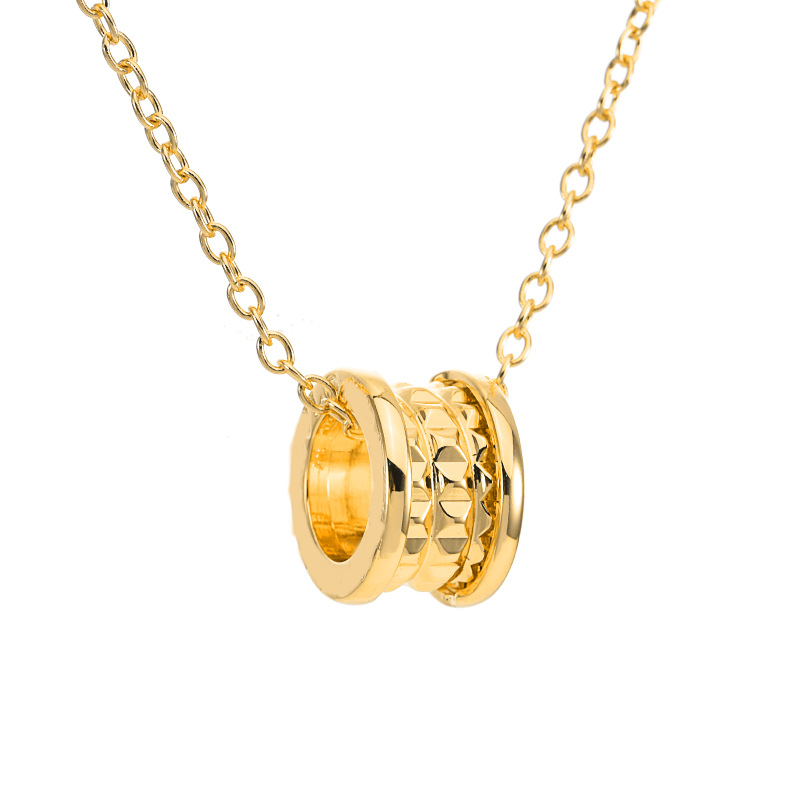 Bv高版本CNC小红人慈善款项链陶瓷项链新款菱角小红人项链直播批详情10