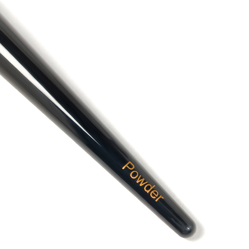 瑛秀美跨境外贸专供现货蜜粉刷斜角抛光刷大号散粉刷新款黑色经典化妆刷详情4