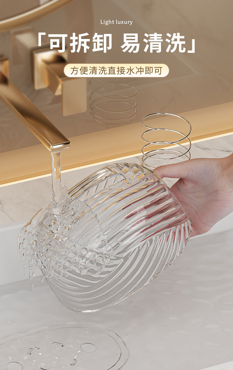 新款北欧现代树叶纹一只花玻璃花瓶干鲜花装饰彩色花器办公室摆件01470-2404详情10