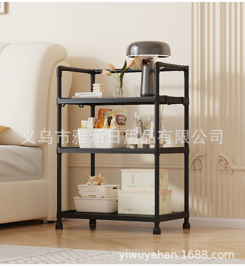 跨境多层高脚款厨房收纳整理置物架调料收纳架微波炉架杂物收纳架详情16