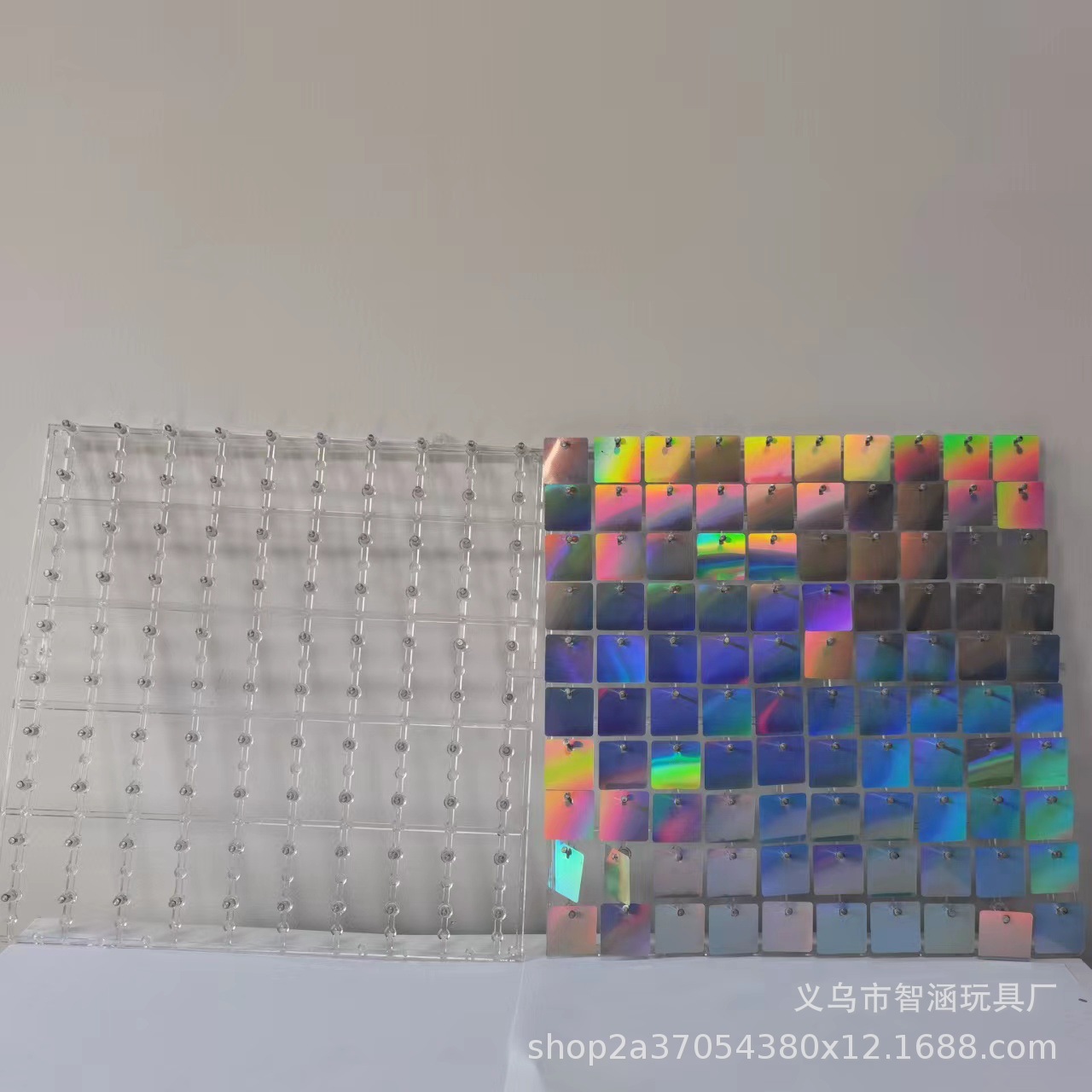 风动板商场墙装饰派对舞台婚庆活动背景风动扣板广告招牌节日布置详情18