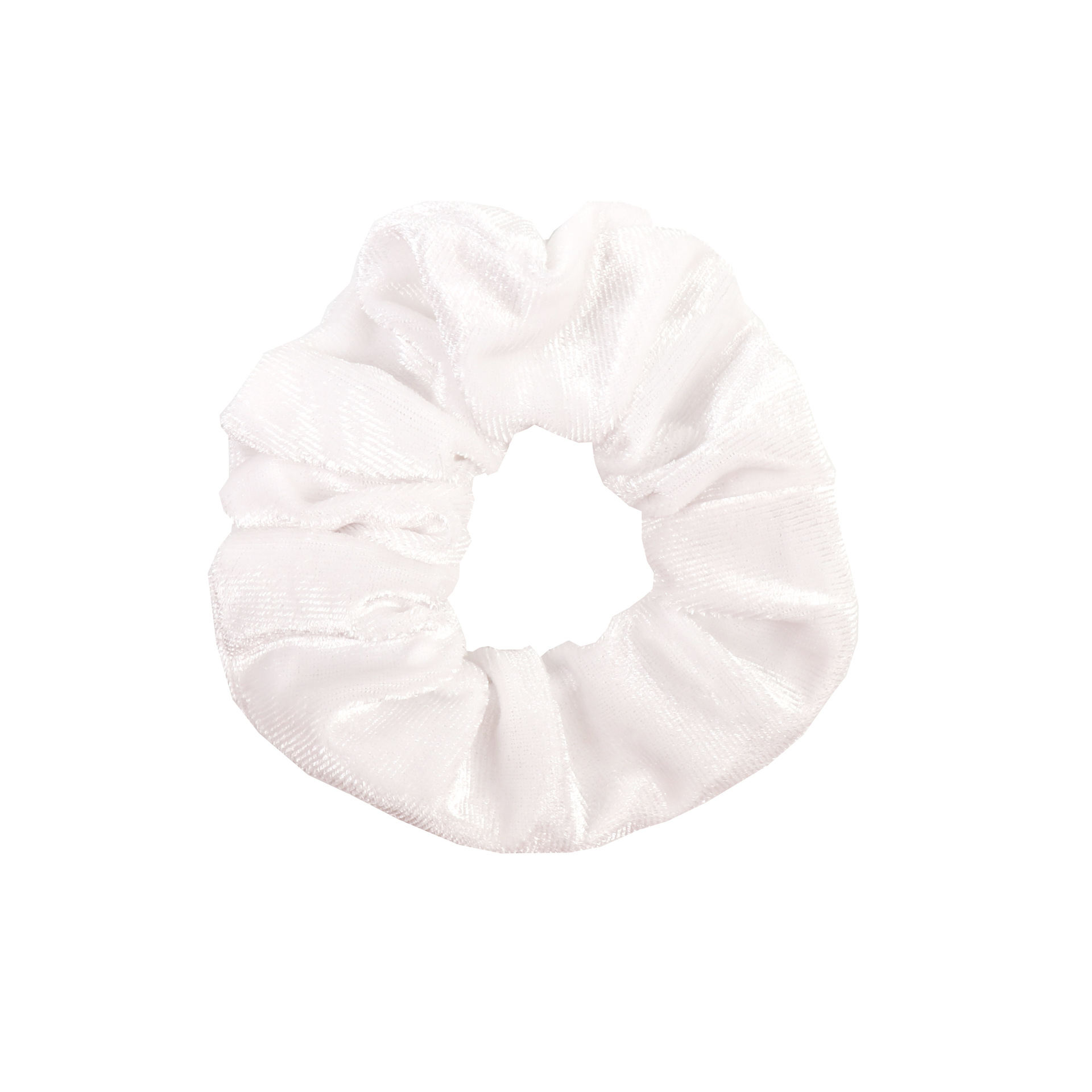 Cross-border Korean velvet 12-color invisible zipper large intestine hair band, European and American velvet simple and retro solid color hair tie accessory pic 6