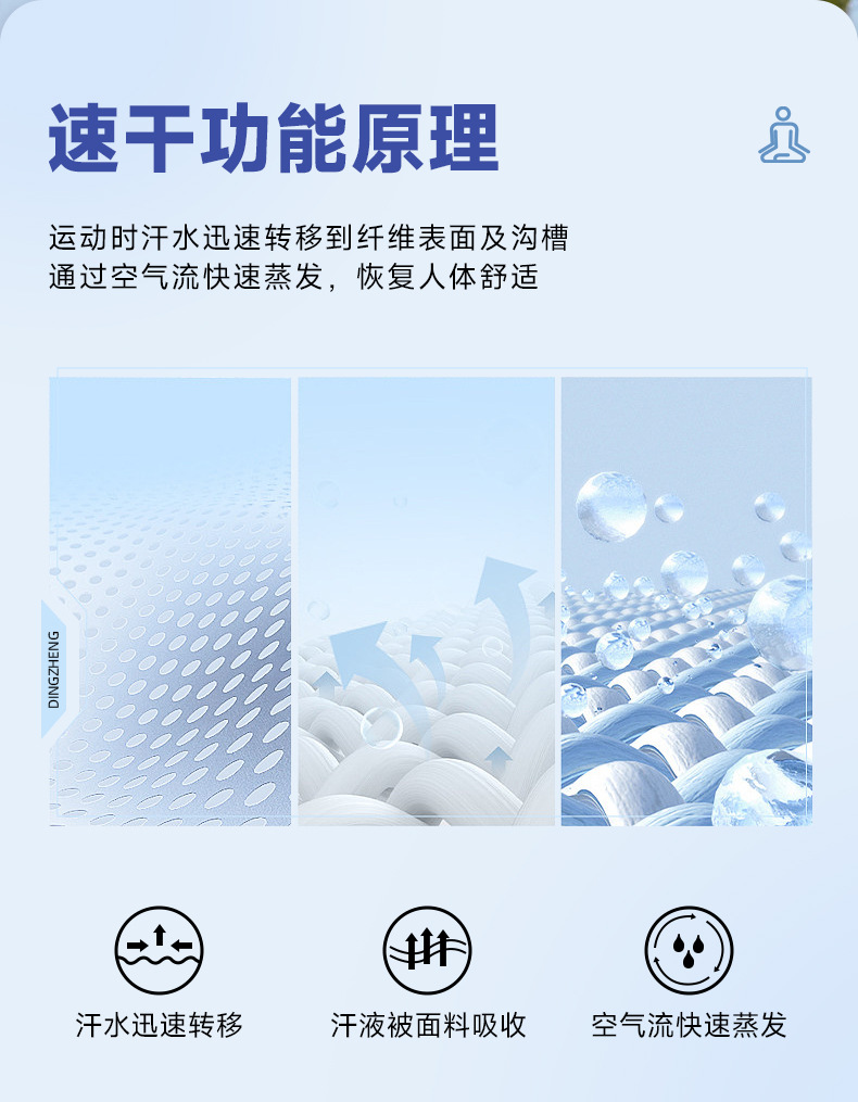 锦氨针织双面随意裁160G凉感亲肤任意裁面料运动休闲面料详情2