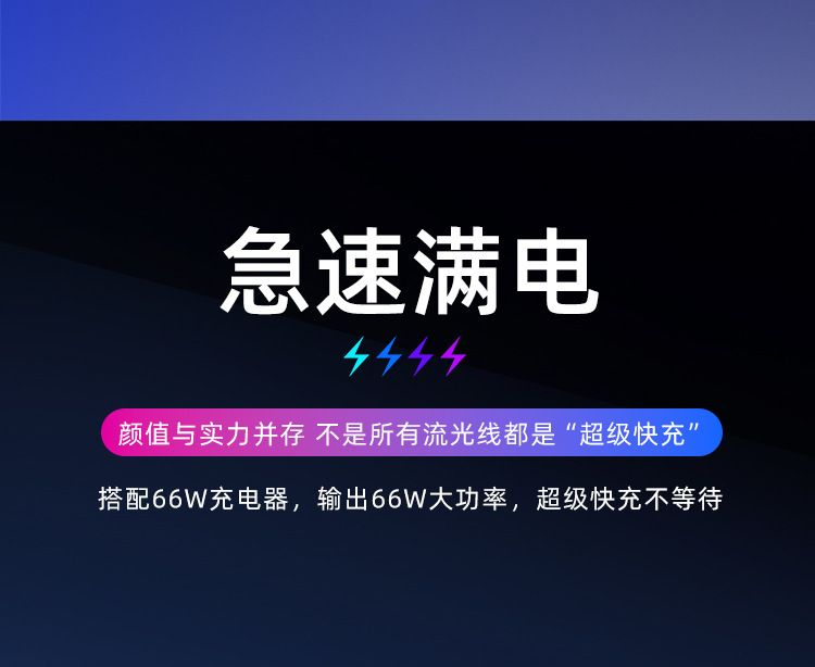 The seven-color gradient luminous data cable is compatible with Apple PD fast charging 100W dual Type-C and Huawei one-to-three charging cable pic 6