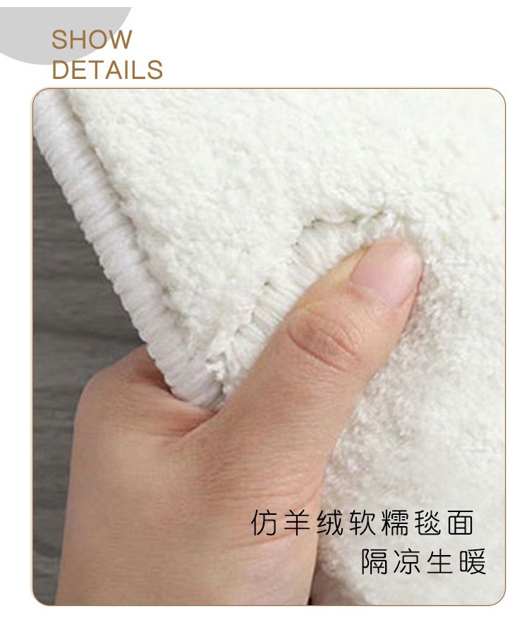 Irregular-shaped French fries, puppy imitation cashmere thickened bedside blanket, anti-slip and breathable cotton and linen base carpet floor mat, household dirt-resistant, cross-border export factory processing polyurethane floor mat, waterproof and anti-slip soft mat, industrial floor mat, tent floor mat, outdoor floor pic 11