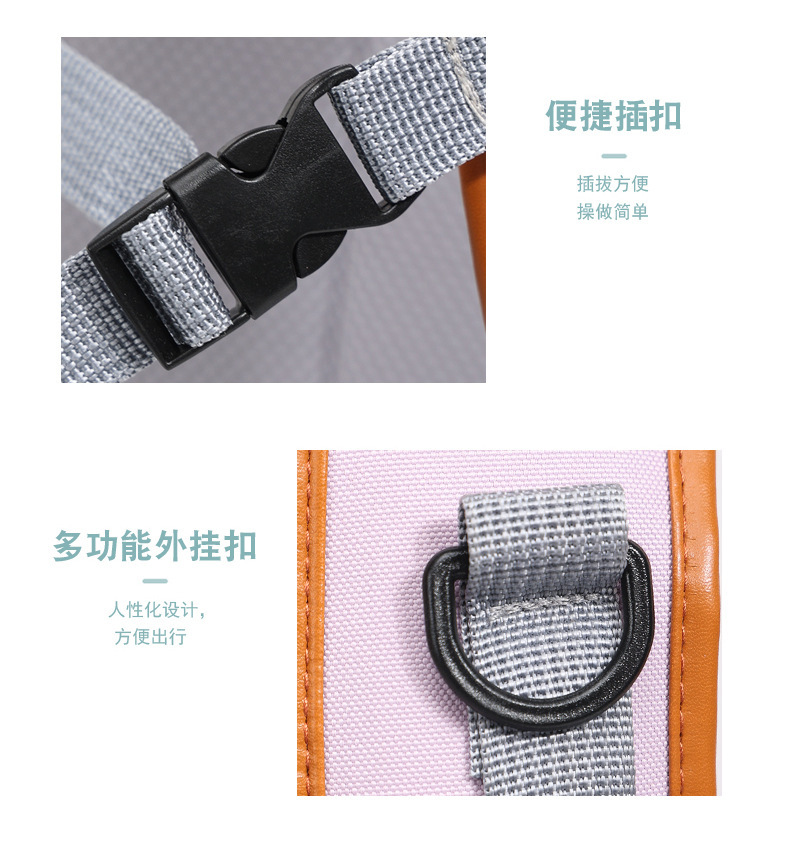 Factory direct supply cat bags and pet bags: Porous, breathable, portable, with large capacity for both shoulders and one shoulder to carry pic 23